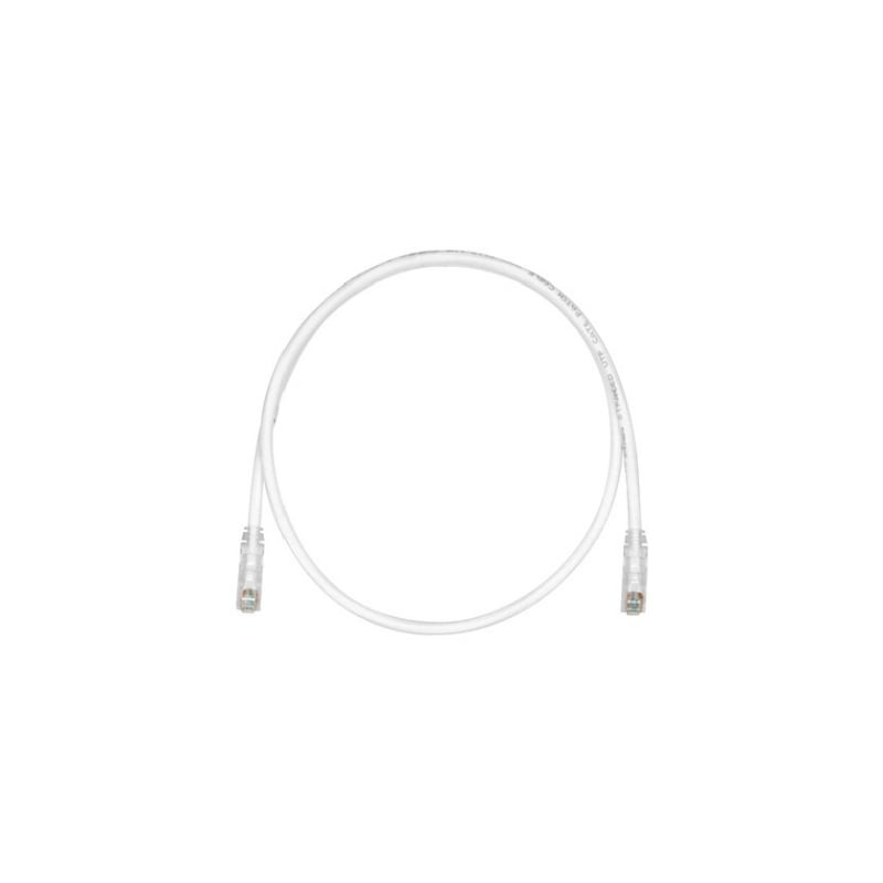 Cavo patch panduit u/utp cat.6 10m bianco [utpsp10my]