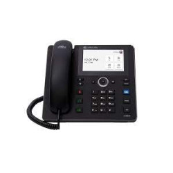 Telefono ip audiocodes interfaccia touch nero [teams-c455hd]