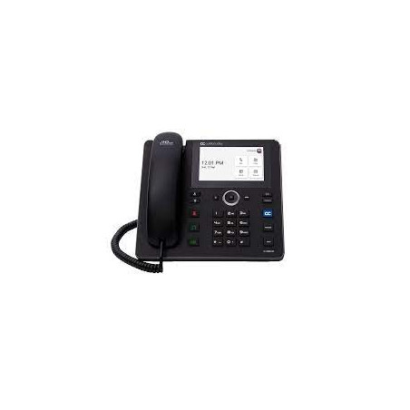 Telefono ip audiocodes interfaccia touch nero [teams-c455hd]