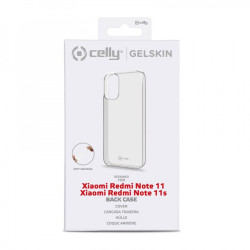 Custodia celly per xiaomi redmi note 11/note 11s/trasparente [gelskin1021]