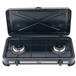 Fornello a gas ardes 2.2kw nero [ar1fg02]