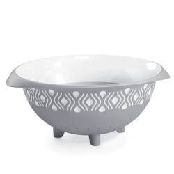 Scolapasta stefanplast tosca 31x28x13cm grigio [55252]