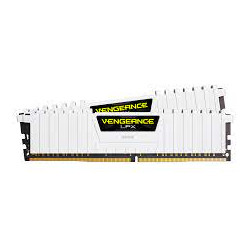 Ram dimm ddr4 16gb corsair vengeance lpx 3200mhz cl16 bianco [cmk16gx4m2e3200c16w]
