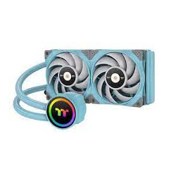 Dissipatore cpu a liquido thermaltake toughliquid 240 argb/turchese