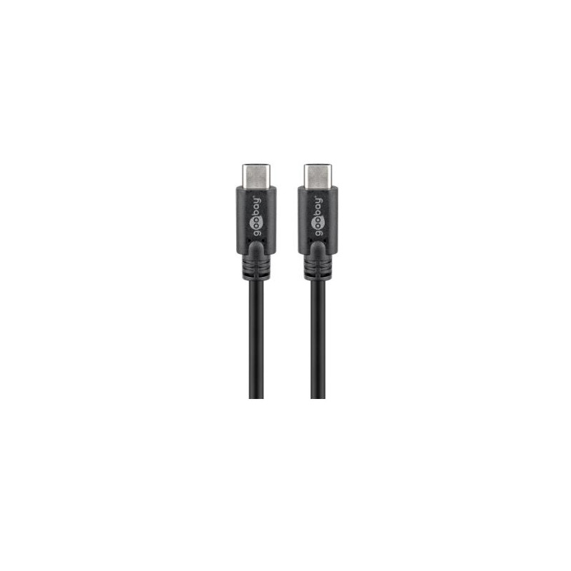 Cavo usb goobay 3.2 gen1 tipo-c m/m 3m nero [66509]