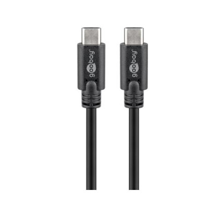 Cavo usb goobay 3.2 gen1 tipo-c m/m 3m nero [66509]