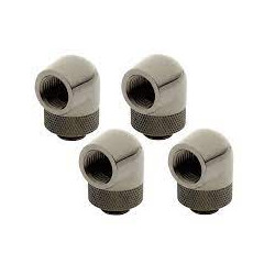 Raccordo watercooling xspc rotante a 90 gradi g1/4" m/f/4pz/nero