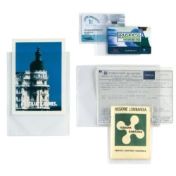 Buste trasparenti a u sei rota 10 pz. a sacco in ppl 11x16cm soft