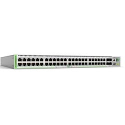 Switch allied telesis 48x10/100/1000-t 4xsfp unico per alimentazione