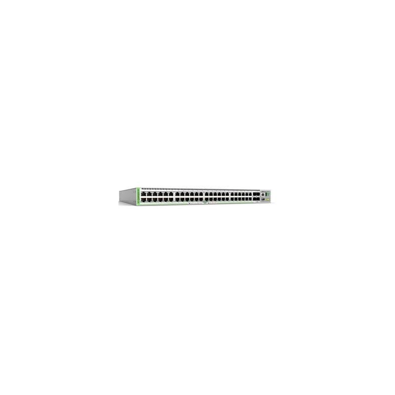 Switch allied telesis 48x10/100/1000-t 4xsfp unico per alimentazione