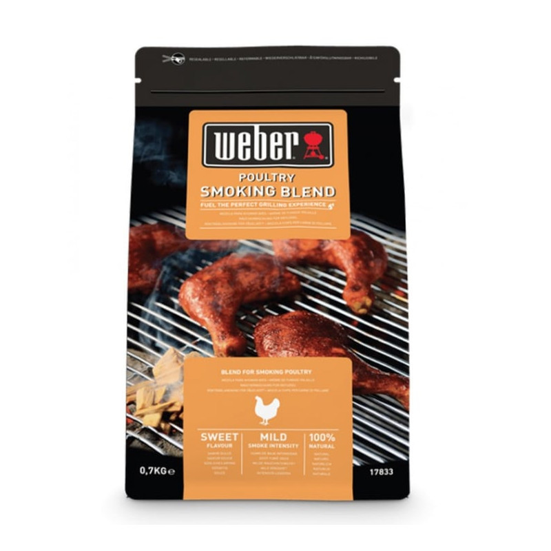 Miscela chips weber 17833 woodchips - pollame [17833]