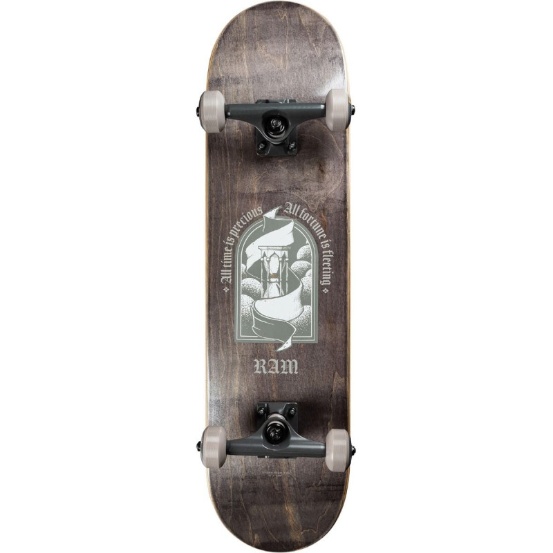 Skateboard ram 7.75" ligat nero/grigio [12685]