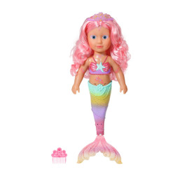 Bambola zapf creation baby born - sorellina sirenetta 46cm [833681]