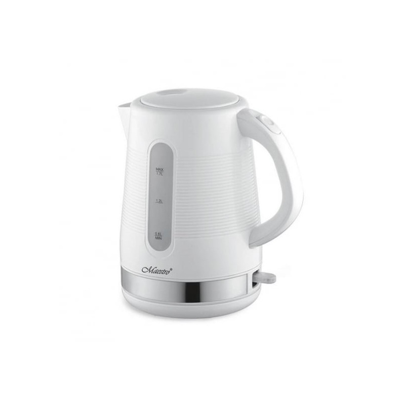 Bollitore elettrico maestro 1.7l - bianco [mr-035-white]