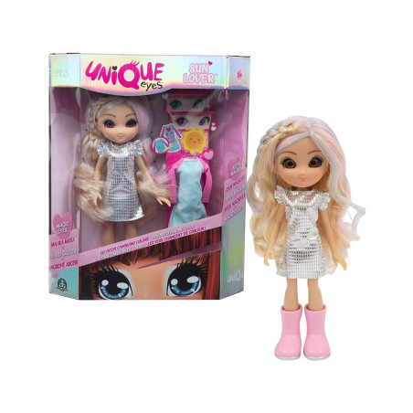 Bambola giochi preziosi unique eyes - rebecca sun lover [mym07000]