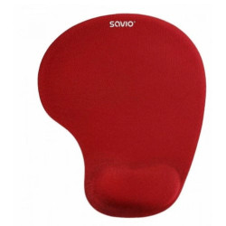 Mousepad savio mp-01r rosso [savmp-01r]