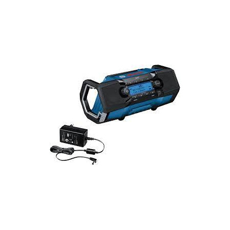 Radio da cantiere digitale a batteria bosch gpb 18v-2 sc professional