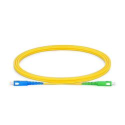 Cavo patch in fibra ottica wp europe os2 sc/apc sc/upc 2m/giallo