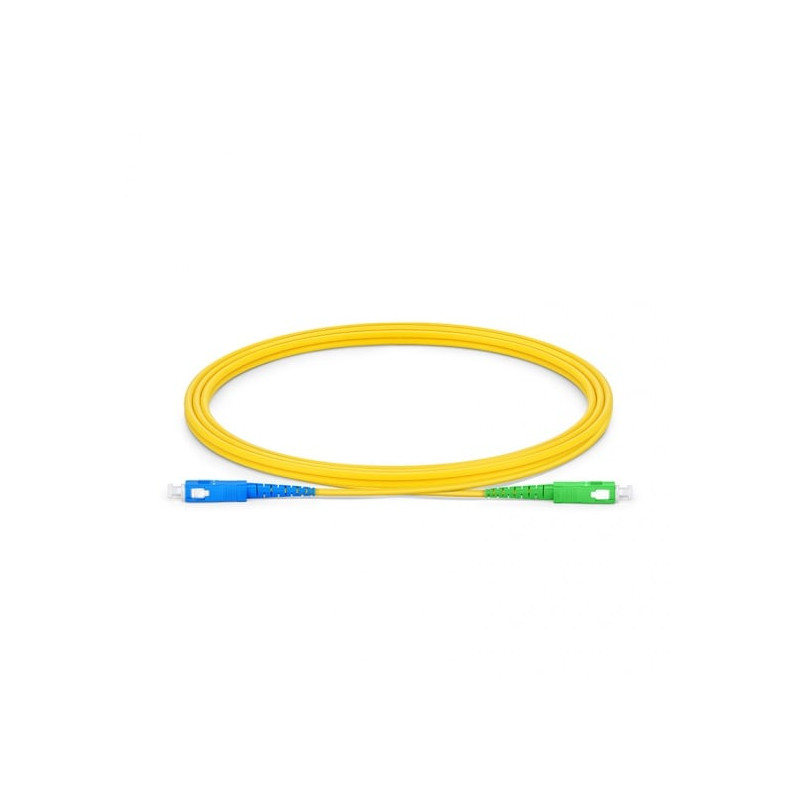Cavo patch in fibra ottica wp europe os2 sc/apc sc/upc 2m/giallo