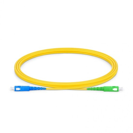 Cavo patch in fibra ottica wp europe os2 sc/apc sc/upc 2m/giallo