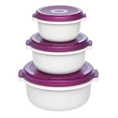 Contenitore sottovuoto emsa microfamily starterset mikrow 0,5/1/1,5l