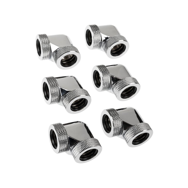 Connettore raijintek 16mm-90Â°argento [0r40b00237]