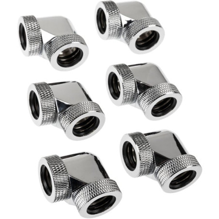 Connettore raijintek 16mm-90Â°argento [0r40b00237]