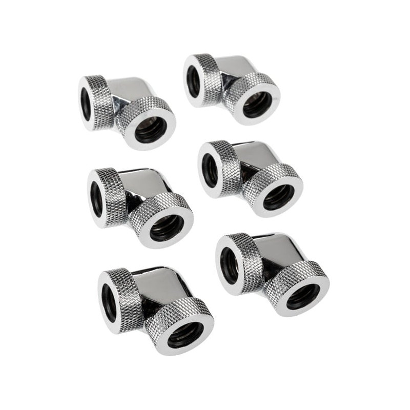 Connettore a compressione raijintek g1/4 argento [0r40b00233]