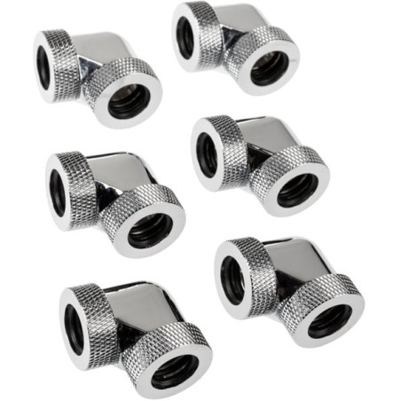 Connettore a compressione raijintek g1/4 argento [0r40b00233]