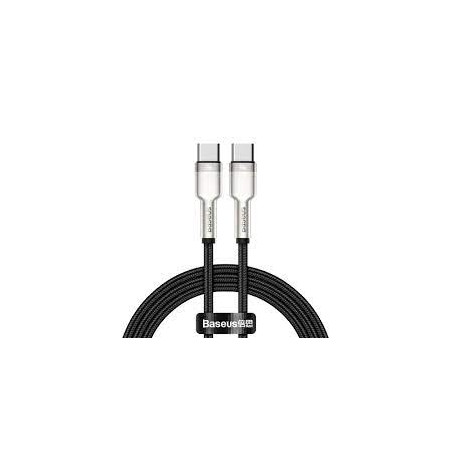 Cavo lightning baseus cafule usb-c 1m nero [catjk-c01]