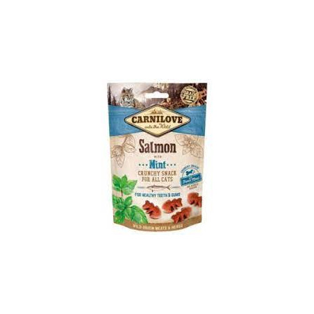 Cibo secco per gatti carnilove snack salmon & mint 50g