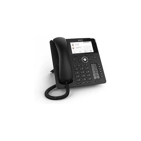 Telefono ip snom d785n 12 righe nero [00004599]