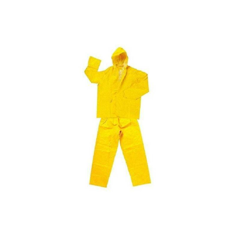 impermeabile protexio giacca/pantalone xl giallo [py100]