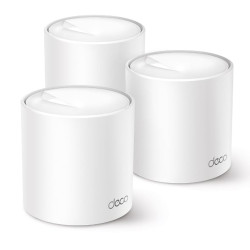 Access point tp-link mesh wifi 6 3000mbps bi band 3pz bianco