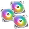 Ventola bitspower notos rgb pwm 120mm 3pz bianco [bpta-fx1812ntwh-3]