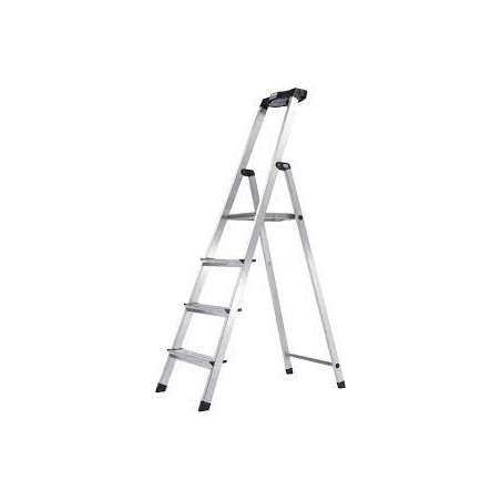 Scala krause con ripiani 2.85 m in alluminio argento [126320]