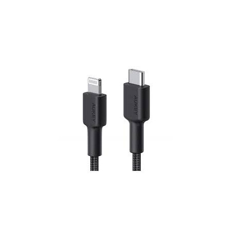 Cavo usb aukey cb-cl03 tipo-c lightning 2m nero [cb-cl03