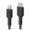 Cavo usb aukey cb-cl03 tipo-c lightning 2m nero [cb-cl03