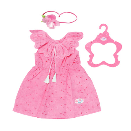 Set di vestiti per bambole zapf baby born abito floreale di tendenza