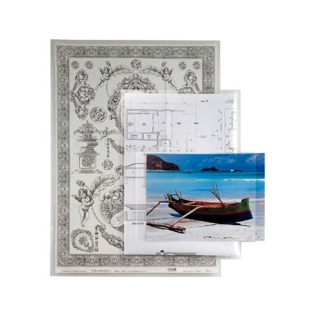 Buste trasparenti a u sei rota 10 pz. a sacco in ppl 42x60cm soft