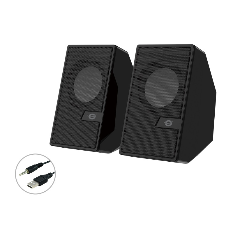 Altoparlante conceptronic wireless 2.0 nero [bjorn02b]