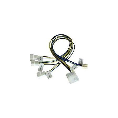 Cavo sdoppiatore akasa pwm per 3ventole 16x16x7cm 15g [ak-cb002-kt02]