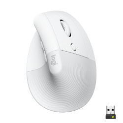 Mouse logitech lift vertical ergo left wireless a rf + bluetooth