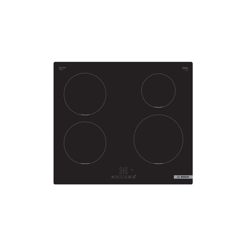 Piano cottura bosch 4 zone nero [pue611bb5e]