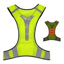 Gilet alta visibilita' lexgo bretelle catarifrangenti neutral