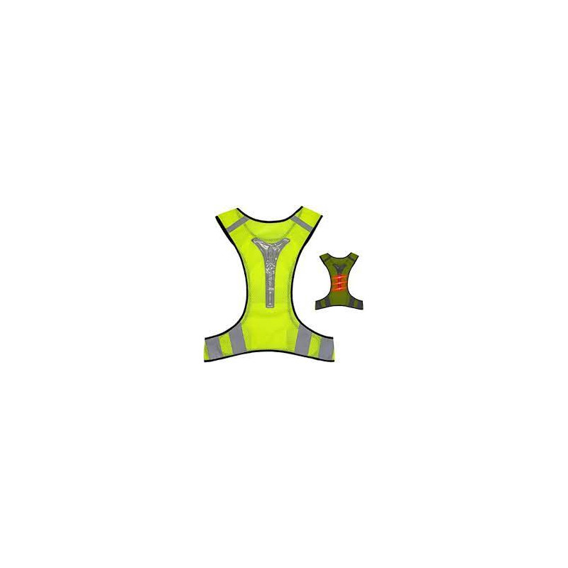 Gilet alta visibilita' lexgo bretelle catarifrangenti neutral