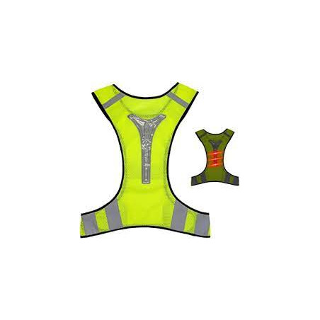 Gilet alta visibilita' lexgo bretelle catarifrangenti neutral