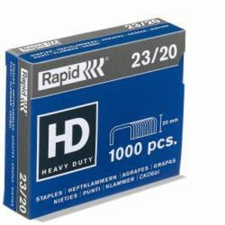 Punti cucitrice rapid 1000 punti 23/20 mm [24870400]