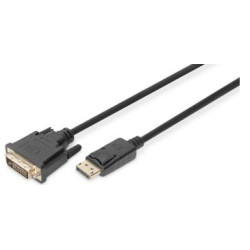 Cavo digitus displayport dvi 3m nero [db-340301-030-s]