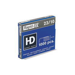 Punti cucitrice rapid 1000 punti blu 23/10 mm [24869300]